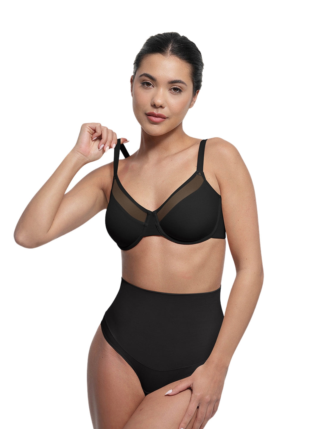 Mesh Contour Bra
