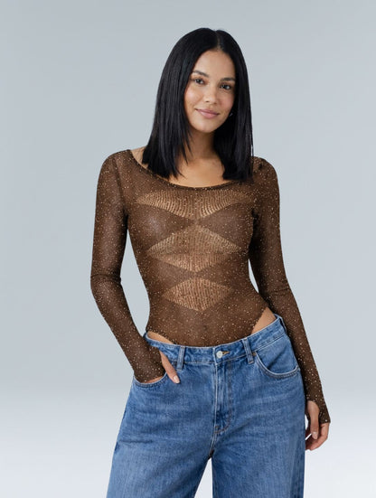Le Body en Maille Stardust