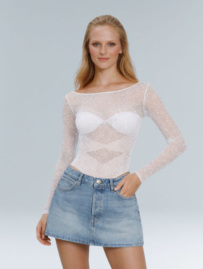 Le Body en Maille Stardust