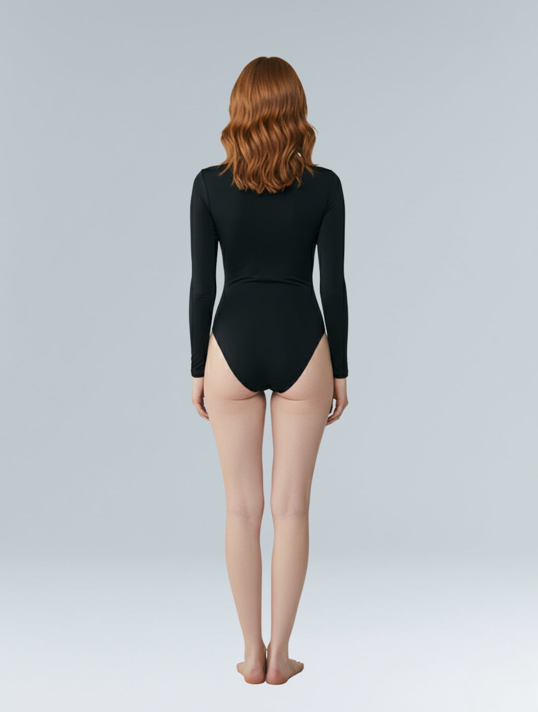 Long Sleeve Turtle Neck Bodysuit