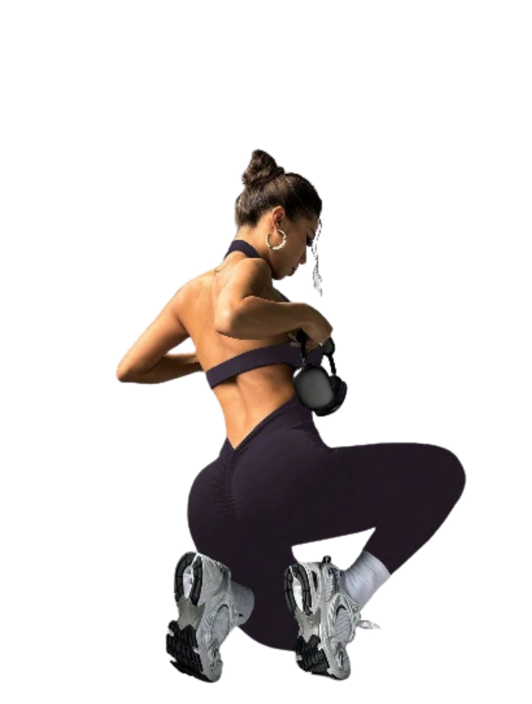 High Neck Sport Jumpsuit