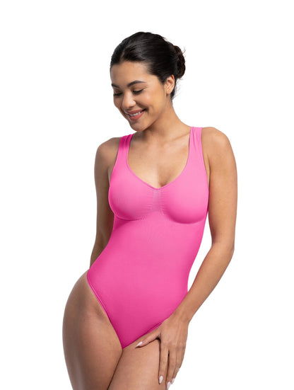 Seamless Snatched Thong Bodysuit